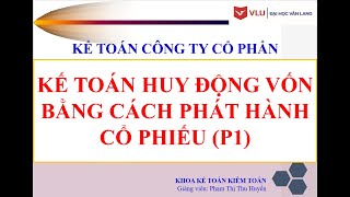 Phát hành cổ phiểu _Phần 1