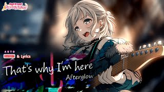 【ガルパ】Afterglow『That’s why I’m here』（EXPERT・AUTO with Lyrics）【BanG Dream!】