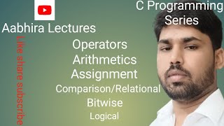 Operators for beginners in C | Arithmetics | Assignment | Comparison/ Relational | Bitwise | Logical