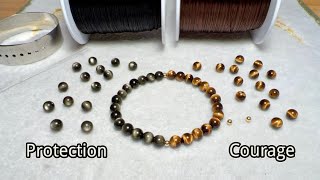 DIY Protection \u0026 Courage Bracelet: Easy Step-by-Step Guide for Positive Energy at Home!