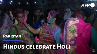 Hindus in Pakistan celebrate Holi festival | AFP