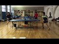 日本プロツア－リ－グ103戦　　倉敷ttcブル～ジィ～ンズ 三島選手 　vs 岡山うらじゃ～ズ 岡本健志選手