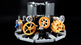 Can Wind drive 13 strange Lego Gears?