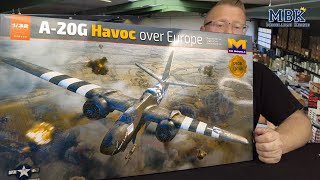 MBK unboxing #765 - 1:32 A-20G Havoc over Europe (Hong Kong Model 01E039)