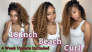 Beach Curl In 18 inches | Freetress Beach Curl | BEST CROCHET HAIR EVER