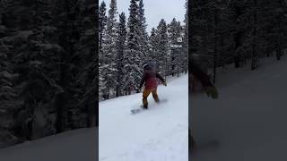 Day 24 of 24/25 Season @keystone_resort (1/18/2025); afternoon group run on blue trail