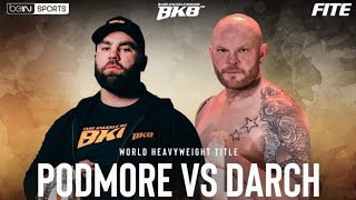 Daniel Podmore vs Dorian Darch | WORLD HEAVYWEIGHT TITLE | BKB 24 | CONFERENCE CALL