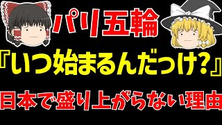 【五輪U-23日本代表】パリオリンピックが日本で盛り上がらない理由とは…【ゆっくりサッカー日本代表解説】