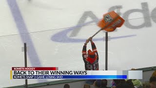 Komets get momentum back with win over Walleye