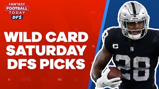 NFL WILD CARD SATURDAY SLATE: DFS PREVIEW, PICKS, STACKS, & FADES | 2022 Fantasy Football Advice