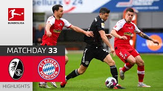 SC Freiburg - FC Bayern München | 2-2 | Highlights | Matchday 33 – Bundesliga 2020/21