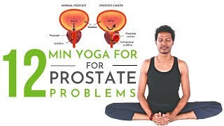Yoga for Prostate Problems | 12 Minutes | YOGA WITH AMIT