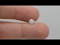 8r077e78 round shape 0.71 carat g si1 natural loose diamond. certified by egl