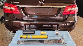 Rear Shocks Replacement | Mercedes E Class W212