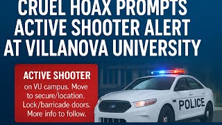 Cruel Hoax Triggers Active Shooter Alert at Villanova University | Liberty News Bulletin