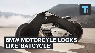 BMW's new motorcycle has a Batman look