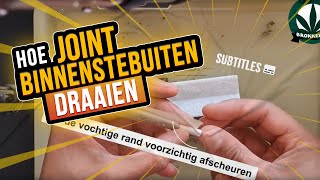 How to roll a joint - Inside Out - Binnenstebuiten  Dutch -Tutorial