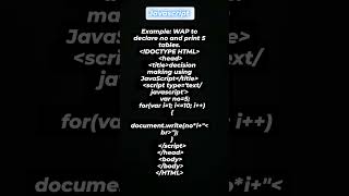 "JavaScript For Loop Example | Print Multiplication Table of 5!"