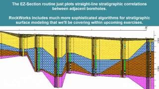 (RTE 2.3) Creating a Striplog Section