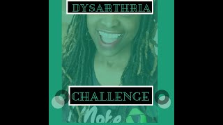 Dysarthria Tongue Twister Challenge