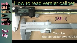 How to read a universal vernier caliper? Vernier Caliper measurement and motion! least count vernier