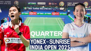 PORNPAWEE V/S HAN YUE YONEX-SUNRISE INDIA OPEN 2025 QUARTER