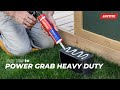 The Go-To Adhesive for Heavy Duty Construction Projects – Loctite Power Grab Heavy Duty