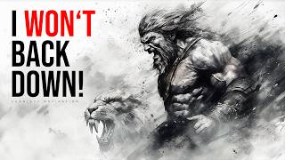 This Song is The Only PRE-WORKOUT You Need TODAY! 🔥 (Official Lyric Video - I WON'T BACK DOWN)