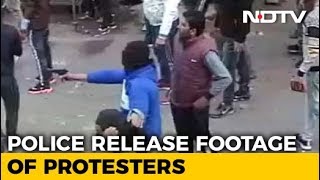 UP Police Release Videos, Photographs Of Protesters Shooting At Cops