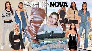 HUGE 2025 Winter Clothing Haul | ft. FASHION NOVA (Trendy \u0026 Affordable)