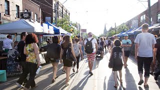 Dundas West Fest is one of Toronto's popular street festivals