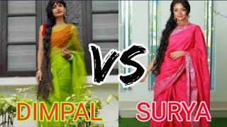 Dimpal Bhal VS Surya Menon | Who is Your Favourite Bigg boss Contestant 😍