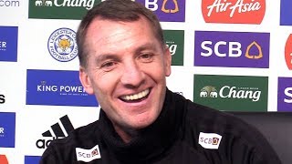 Brendan Rodgers Full Pre-Match Press Conference - Leicester v Newcastle - Premier League