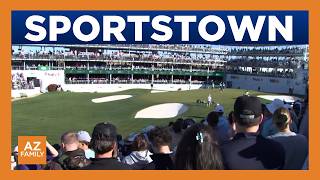 "SportsTown" comes to WM Phoenix Open looking for best city