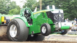 3500kg Superstock at Brande Superpull 2021 | Lots of Great Pullers | Tractor Pulling DK