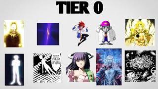 Tier 0 Characters || Omnipotent Characters