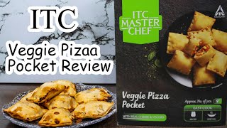 ITC Veggie Pizza Pocket Food Review | ITC Masterchef Pizza Pockets | ITC Veg Snacks | Frozen Food