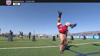 2020 CrossFit Games Event 4 - Handstand Sprint - Men