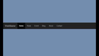 Inverted navigation bar with bootstrap