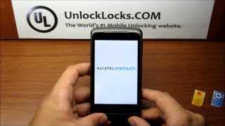 How To Unlock Alcatel One Touch Evolve 5020T and 991 (OT-5020, OT-991, OT-991D and OT-991A)