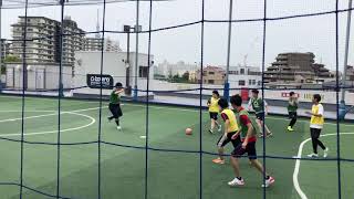 大人のためのフットサルスクールゲーム動画