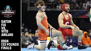 Daton Fix vs. Vito Arujau: 2024 NCAA wrestling championship (133 pounds)