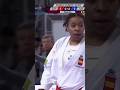 🤯best female kumite in 2023 #shorts #karate #kumite#kick