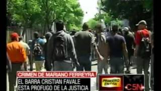 C5N - CRIMEN DE MARIANO FERREYRA - ALERTA