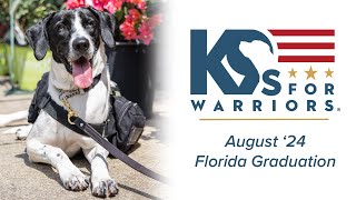 Class of August 2024 (Ponte Vedra, FL) - K9s For Warriors