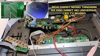 Tamang Pag Gamit Ng Universal LED TV Board