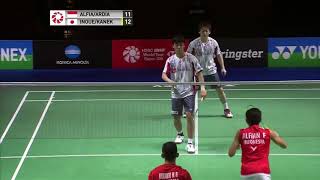 [German Open 2018 - MD Final] - T. Inoue/Y. Kaneko vs F. Alfian/M. Rian Ardianto