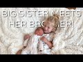 OUR BABY BOY'S NAME IS.... + ALESSI MEETS HER BROTHER!