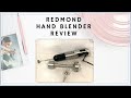 Redmond Hand Blender Review // Kitchen appliance review // BlondieNextDoor