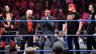 Wwe Smackdown live - Team Hogan & Team Flair On The MIZ TV - 25 October 2019